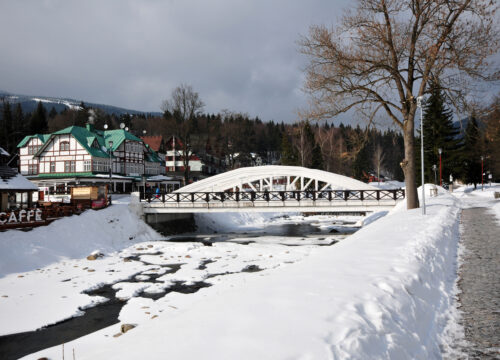 Špindlerův Mlýn is the most famous ski resort in the Czech Republic