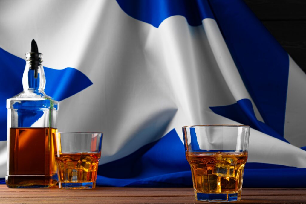 Glass & Bottle Of Whisky, The Coylet Inn Is One Of The Best Places To Visit And Stay In Cowal Peninsula In The South Of Argyll & Bute | SUPERPOBYT Travel
